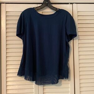 apana workout top! open back!